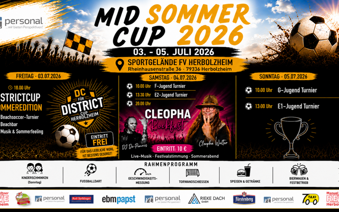 Mid Summer Cup 2026 | Districtcup | Cleopha