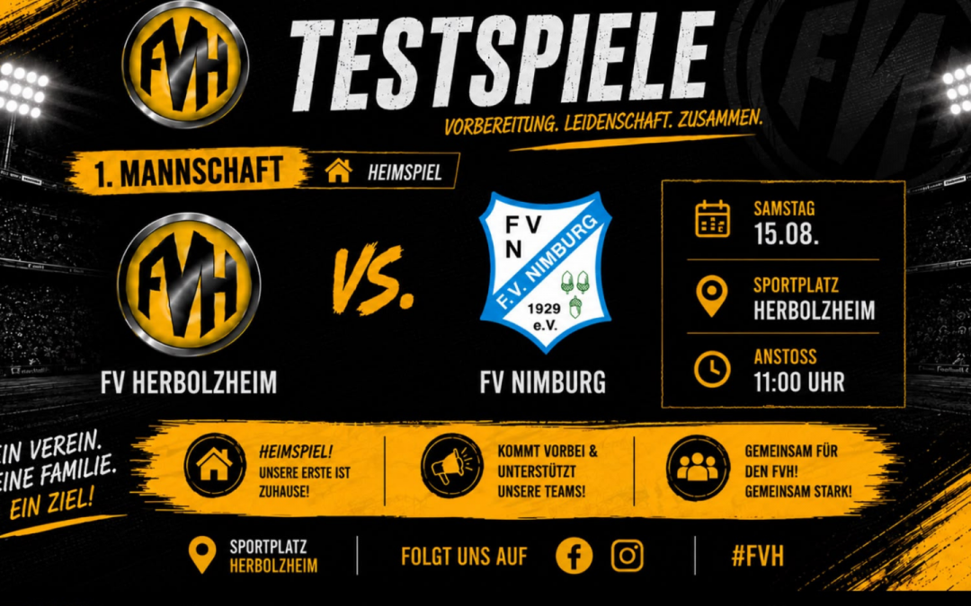 Vorletzter Test für Seniorenteam
