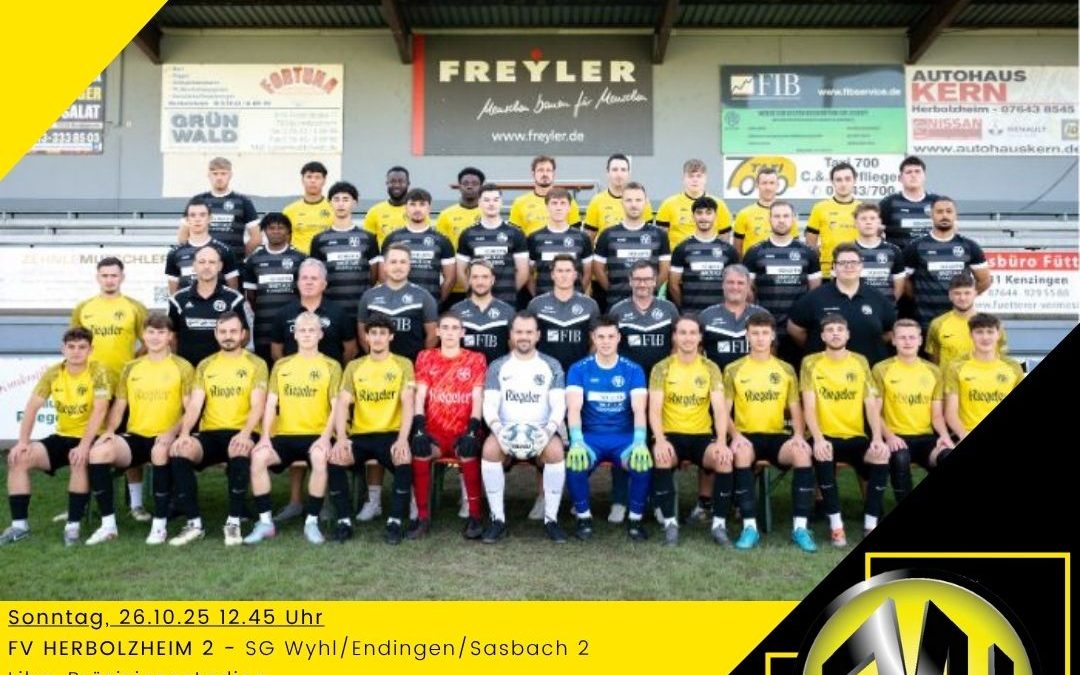 Derbytime beim FV Herbolzheim